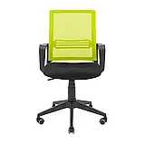 Крісло Richman Джина Пластик Піастра Сітка чорна + зелена, фото 2