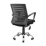 Крісло Richman Флеш Ю Хром М-1 (Tilt) Сітка чорна + сіра, фото 4