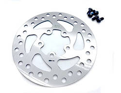 Гальмівний диск (ротор) 120 мм для електро самокату Xiaomi PRO з 5 гвинтами кріплення (1281)