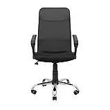 Крісло Richman Ультра Ю Хром M-1 (Tilt) Сітка чорна, фото 2