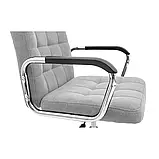 Крісло Richman Брукс Хром Піастра Сірий, фото 5