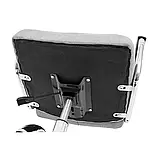 Крісло Richman Брукс Хром Піастра Сірий, фото 9