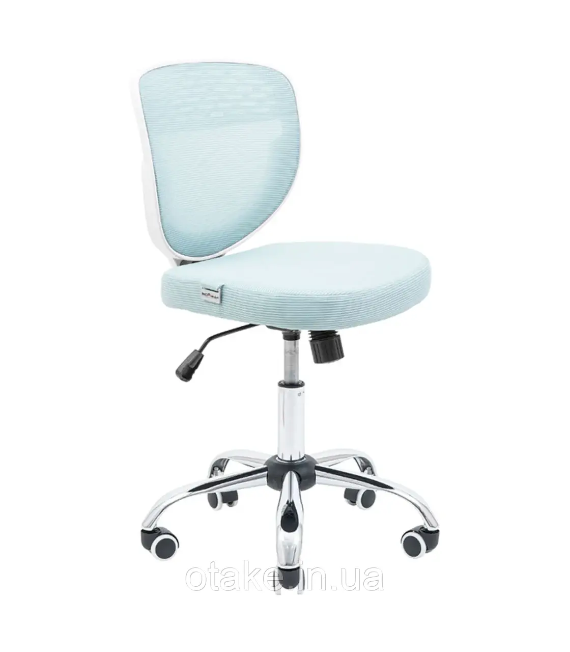 Крісло Richman Лео Хром M-1 (Tilt) Блакитний, фото 1
