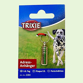 Капсула для адреси на нашийник для собак металева Trixie TX-2280