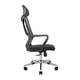 Крісло Richman Монеро Хром M-1 (Tilt) Сітка чорна, фото 3