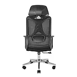 Крісло Richman Монеро Хром M-1 (Tilt) Сітка чорна, фото 4