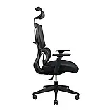Крісло Richman Баланс Про Пластик Synchro Сітка Чорна, фото 3