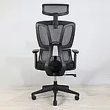 Крісло Richman Баланс Про Пластик Synchro Сітка Чорна, фото 5