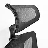 Крісло Richman Баланс Про Пластик Synchro Сітка Чорна, фото 9