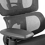 Крісло Richman Баланс Про Пластик Synchro Сітка Чорна, фото 10