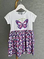 Летнее платье для девочки Wanex размеры 98, 122