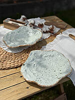 Тарілка для подачі LAVA mini Dragon Коричневий Лофт