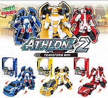 Дитяча іграшка Трансформер Тобот Альфа, Бета, Тета 3 різновиди, ціна за 1 шт.