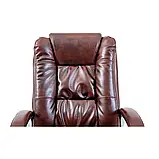 Крісло Richman Каліфорнія Ю Хром П2 M-1 (Tilt) Мадрас ДК Браун, фото 4