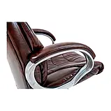 Крісло Richman Кальярі Ю Хром M-1 (Tilt) Мадрас ДК Браун, фото 4