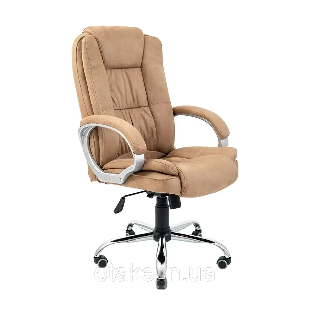 Крісло Richman Каліфорнія Ю Хром П2 M-2 (Anyfix) Мустанг Карамель, фото 1