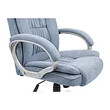 Крісло Richman Каліфорнія Ю Хром П2 M-2 (Anyfix) Меджик Грей Блу, фото 4