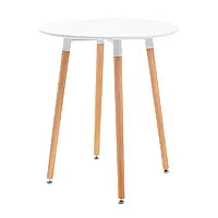 Стіл Richman Ксав’єр Ніжки деревʼяні Біла 70