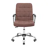 Крісло Richman Брукс Хром Піастра Шоколад, фото 2