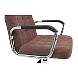 Крісло Richman Брукс Хром Піастра Шоколад, фото 5