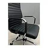 Крісло Richman Балі Люкс Хром M-1 (Tilt) Чорний, фото 3