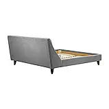 Ліжко Richman Беатріче 160 х 200 Стандарт Вуд Трапеція Місті Грей + Горіх, фото 3