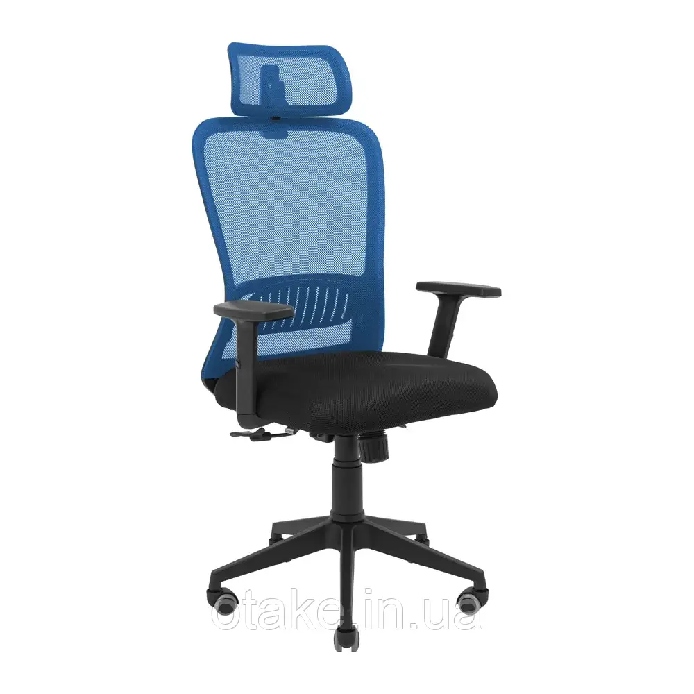 Крісло Richman Експерт Пластик M-2 (Anyfix) Сітка синя, фото 1