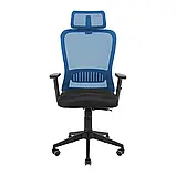 Крісло Richman Експерт Пластик M-2 (Anyfix) Сітка синя, фото 2