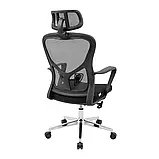 Крісло Richman Солана Хром M-1 (Tilt) Сітка Сіра, фото 4