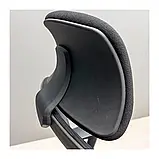 Крісло Richman Декарт Хром Synсhro Сітка Чорна, фото 7