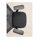 Крісло Richman Декарт Хром Synсhro Сітка Чорна, фото 9