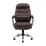 Крісло Richman Валенсія Хром П4 M-2 (Anyfix) Амелі Браун, фото 2