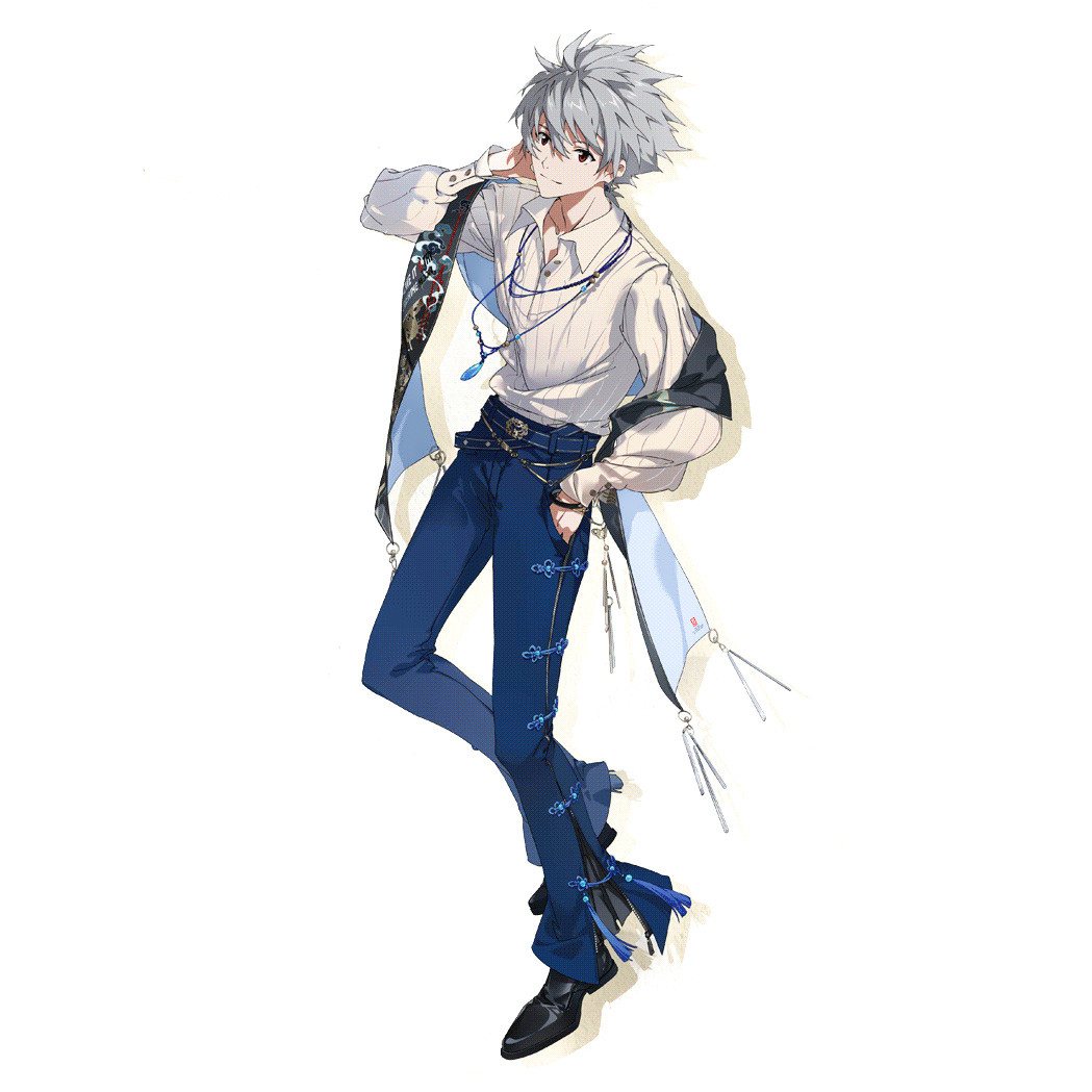 Акрилова фігурка Каору Нагіса - Євангеліон | Kaworu Nagisa - Evangelion Ver.2