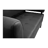 Диван Richman Офіс Подвійний зі спинкою і підлокітниками на металокаркасі Флай 2230, фото 3