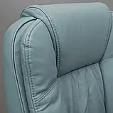 Крісло Richman Каліфорнія Ю Хром П2 M-1 (Tilt) Зеус ДеЛюкс Скай, фото 6