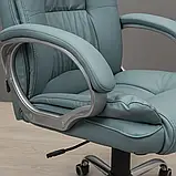 Крісло Richman Каліфорнія Ю Хром П2 M-1 (Tilt) Зеус ДеЛюкс Скай, фото 7