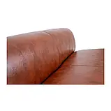 Диван Richman Флорида Подвійний Шкіра Мадрас Віскі, фото 4