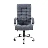 Крісло Richman Атлант Хром П2 M-2 (Anyfix) Місті ДК Грей, фото 2