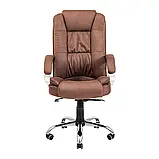 Крісло Richman Каліфорнія Ю Хром П2 M-2 (Anyfix) Мустанг Кофе, фото 2