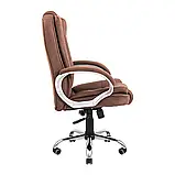 Крісло Richman Каліфорнія Ю Хром П2 M-2 (Anyfix) Мустанг Кофе, фото 3