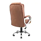 Крісло Richman Каліфорнія Ю Хром П2 M-2 (Anyfix) Мустанг Кофе, фото 4