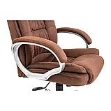 Крісло Richman Каліфорнія Ю Хром П2 M-2 (Anyfix) Мустанг Кофе, фото 6