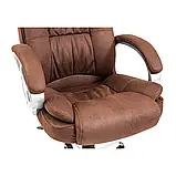 Крісло Richman Каліфорнія Ю Хром П2 M-2 (Anyfix) Мустанг Кофе, фото 7