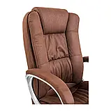 Крісло Richman Каліфорнія Ю Хром П2 M-2 (Anyfix) Мустанг Кофе, фото 8