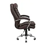 Крісло Richman Валенсія Хром П4 M-2 (Anyfix) Амелі Браун, фото 3