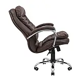 Крісло Richman Валенсія Хром П4 M-2 (Anyfix) Амелі Браун, фото 4