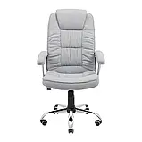 Крісло Richman Бонус Ю Хром П3 M-1 (Tilt) Меджик Лайт Грей, фото 2