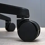 Крісло Richman Ерготекс Пластик Synchro Сітка Чорна, фото 10