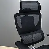 Крісло Richman Ерготекс Алюм Synchro Сітка Чорна, фото 5