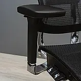 Крісло Richman Ерготекс Алюм Synchro Сітка Чорна, фото 8